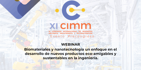 WEBINAR Biomateriales y nanotecnología: nuevos productos eco-amigables primary image