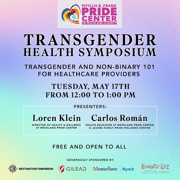 Transgender & Non-Binary Health Symposium image