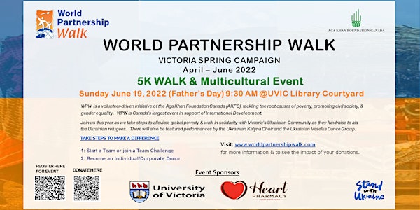 Victoria World Partnership Walk Event @ UVic