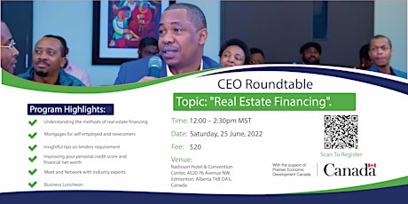 CEO- Roundtable - Real Estate Financing tickets