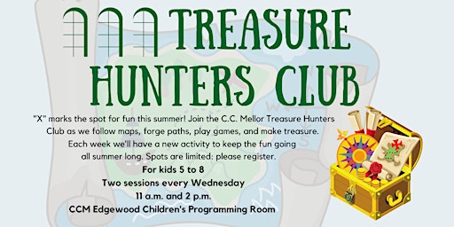 Treasure Hunters Club Afternoon primary image