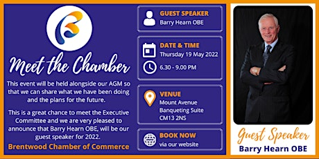 Meet the Chamber & Annual General Meeting 2022 tickets