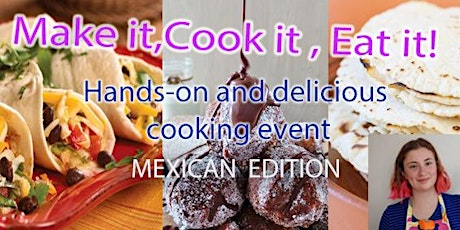 Make It, Cook It, Eat It! Cooking Class - Sat 18th Feb primary image
