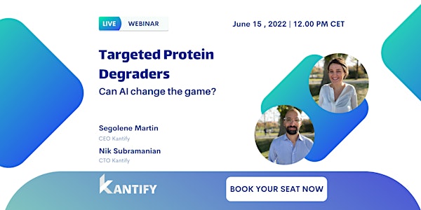Targeted Protein Degraders: can Artificial Intelligence change the game?