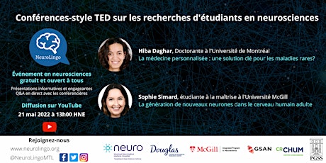 NeuroLingo Printemps 2022: événement en neurosciences gratuit & public [FR] entradas