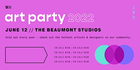 5X Art Party tickets