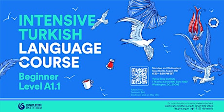 Intensive Turkish Language Course Beginner Level 1 A1.1 Part 1[IN PERSON]