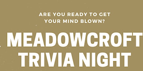 Meadowcroft Wines Trivia Night tickets