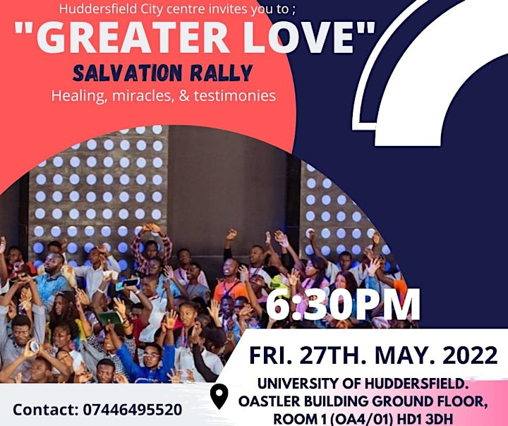 Salvation Rally Greater Love image