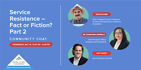 Service Resistance - Fact or Fiction? Part 2 | Community Chat tickets