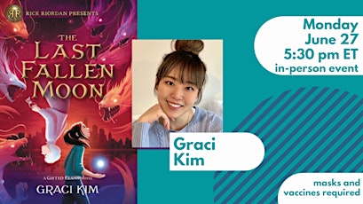 Graci Kim Discusses The Last Fallen Moon | In-store event tickets