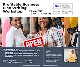 Profitable Business Plan Writing Workshop tickets