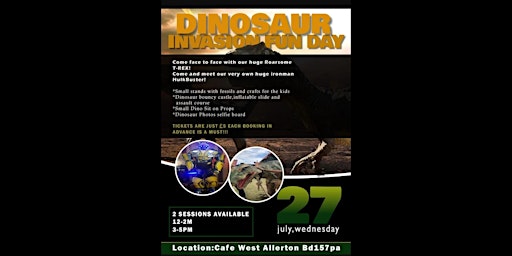 Dinosaur Invasion Day!!!