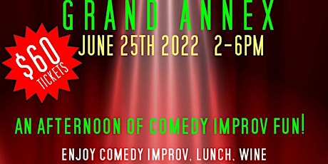 An Afternoon of Comedy Improv Fun! tickets
