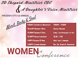 MIND BODY & SOUL - WOMEN'S CONFERENCE tickets