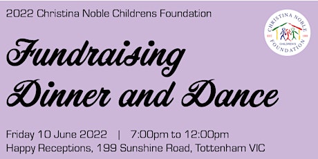 2022 CNFC Fundraising Dinner and Dance tickets