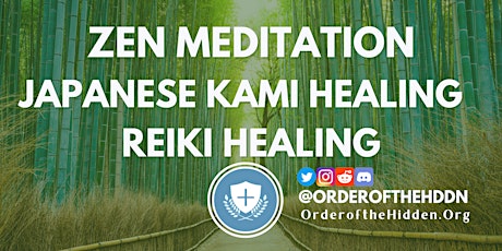 Japanese Zen Meditation, Reiki & Kami  Healing Space tickets