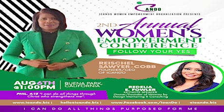 ICANDO 2ND ANNUAL WOMEN EMPOWERMENT CONFERENCE tickets