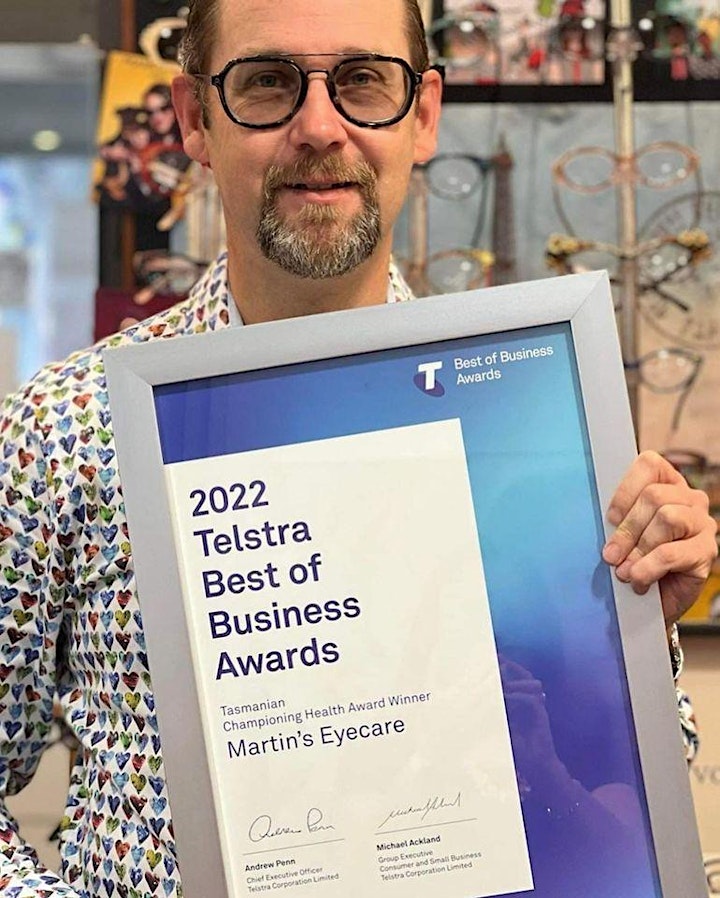 A Journey Behind the Telstra Awards - how a Tasmanian finalist applied image