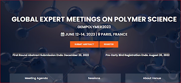 Global Expert Meetings on Polymer Science | GEMPOLYMER2023 image
