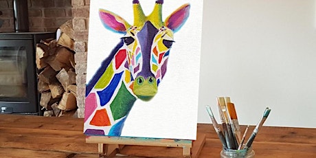 'Crazy Giraffe' Painting workshop & Afternoon Tea tickets