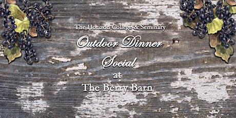 The Horizon College & Seminary Outdoor Dinner Social primary image