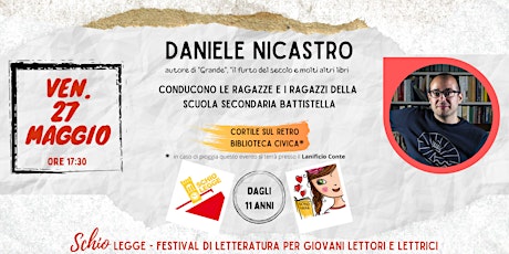 Daniele Nicastro biglietti