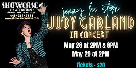 Judy Garland: In Concert with Jenny Lee Stern tickets