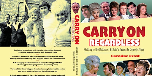 'CARRY ON REGARDLESS' - EXCLUSIVE BOOK LAUNCH EVENT