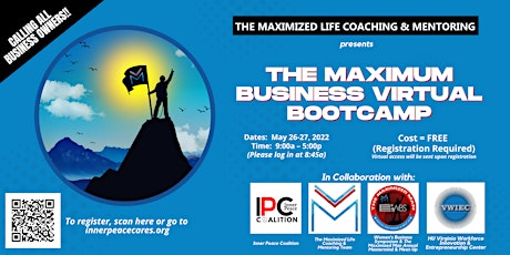 The MAXIMUM Business Virtual BootCamp tickets