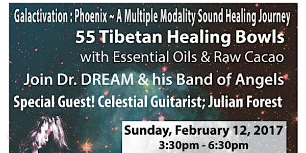 55 Tibetan Healing Bowls, Celestial Guitar, Essential Oils & Raw Cacao Experience, Sound Healing, Phoenix, AZ