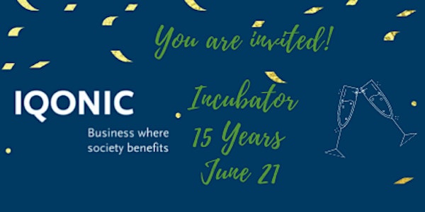IQONIC 15th anniversary incubator