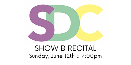 Show B Recital tickets