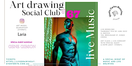 Live Drawing, Music & Social Club tickets