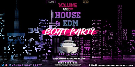 Volume House & Edm Boat Party primary image