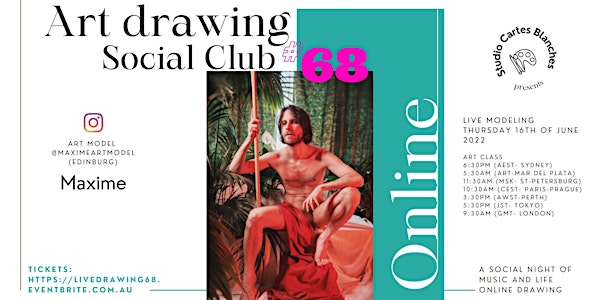 Live Drawing, Music & Social Club