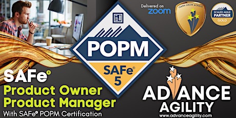 SAFe 5.1 POPM (Online/Zoom) May 28-29, Sat-Sun, London Time (BST) tickets