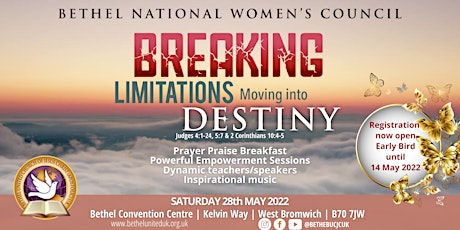 Bethel National Women's Council 2022 tickets