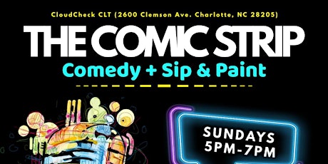 The Comic Strip (Comedy + Sip & Paint) tickets