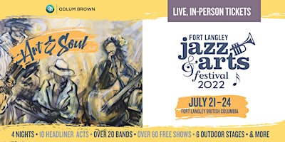 Odlum Brown Fort Langley Jazz & Arts Festival 2022