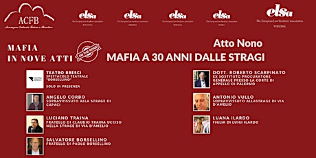 M9A NONO ATTO - MAFIA A TRENT'ANNI DALLE STRAGI biglietti