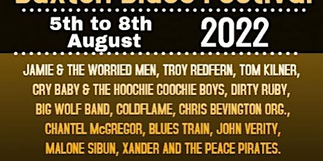 Buxton Blues Festival 2022 tickets