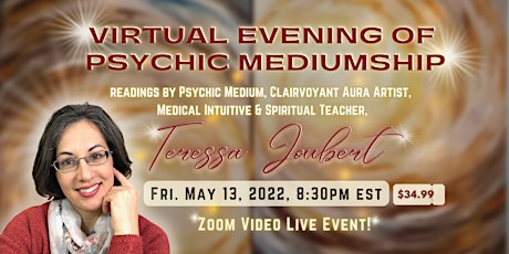 Virtual Evening of Psychic Mediumship with Teressa Joubert tickets