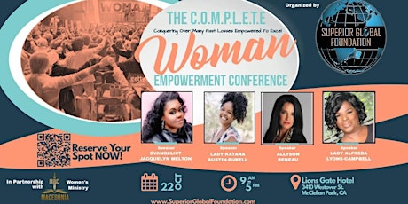 The C.O.M.P.L.E.T.E. Woman - Womens Empowerment Conference tickets