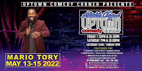 Mario Tory is Back  &  Live at Uptown Comedy Corner