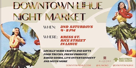 Downtown Lihue Night Market tickets
