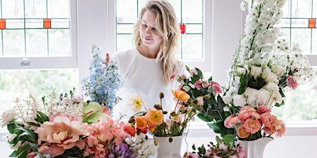 Booze & Blooms: a flower making workshop with wine & cheese tickets