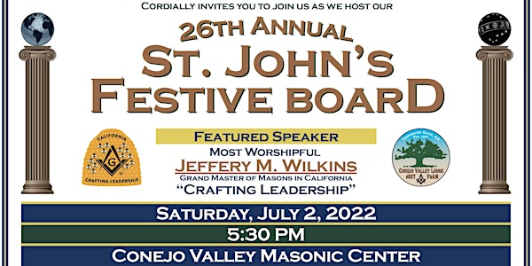 26th Annual St. John's Festive Board