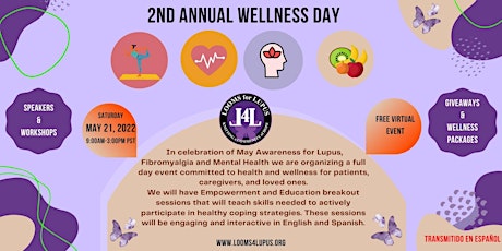 Looms for Lupus 2nd Annual Wellness Day Event tickets