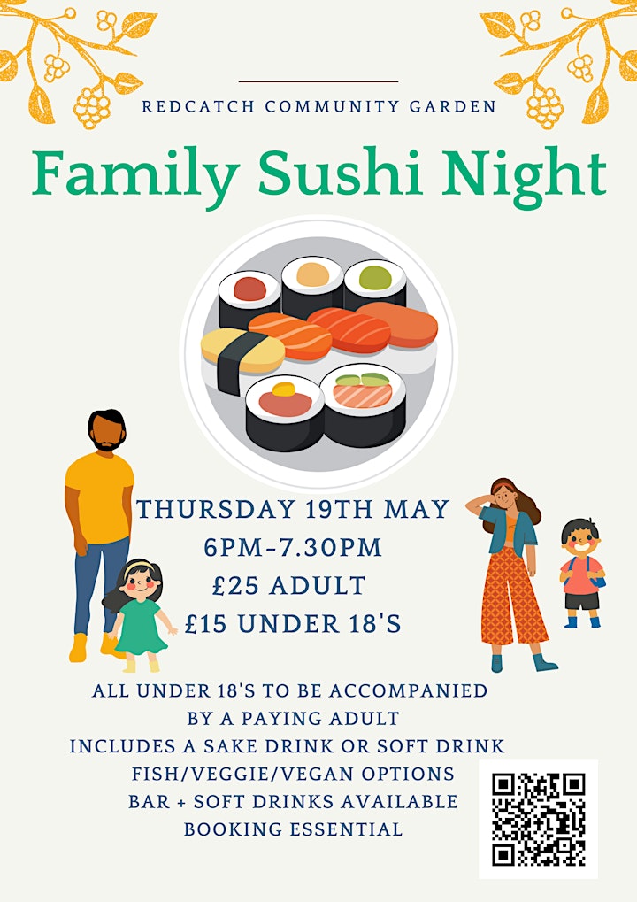 Family Sushi Making Night image